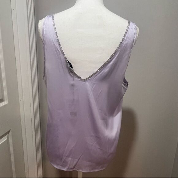 NWT Generation love Christie Crystal Tank size large in lilac - Picture 6 of 11